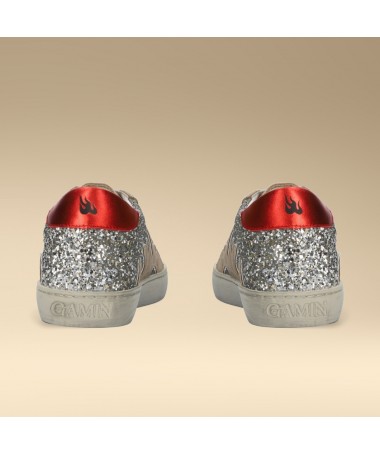 BIBI LOU GAMIN DEPORTIVA 050019GM GLITER TAUPE.