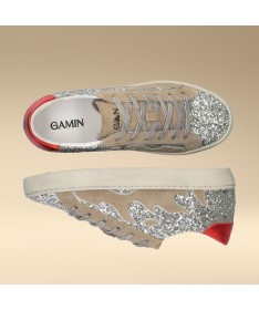 BIBI LOU GAMIN DEPORTIVA 050019GM GLITER TAUPE.