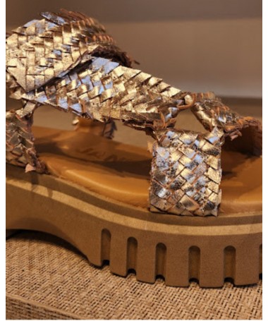 JANET&JANET SANDALIA J131 GOLD.