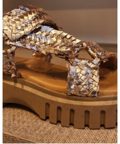 JANET&JANET SANDALIA J131 GOLD.