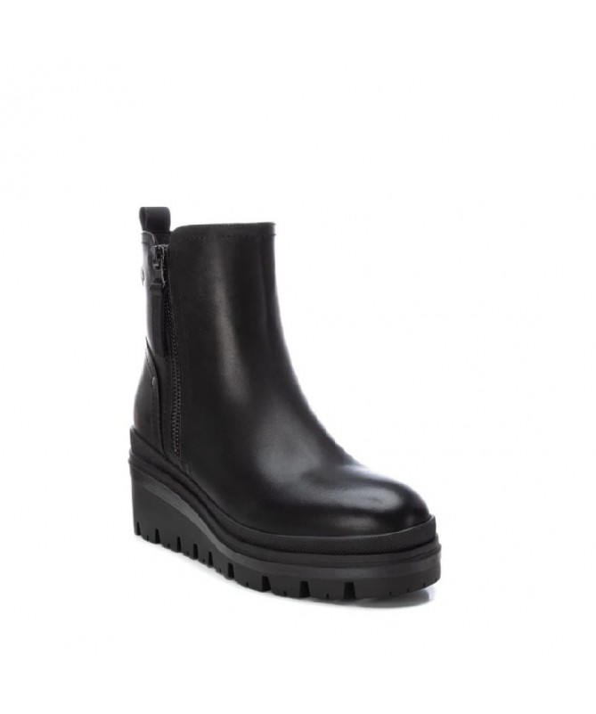 CARMELA 162009 BOTIN PIEL NEGRO.