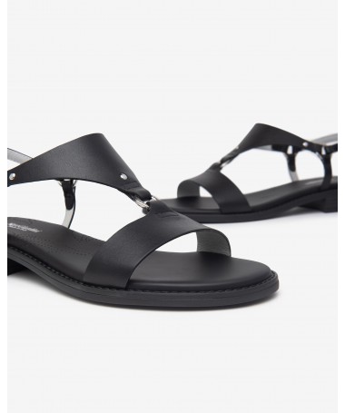 SANDALIA NERO GIARDINI E513420D-100 TAMIGI NERO.