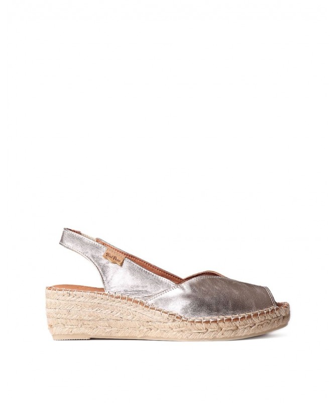 TONI PONS BERNIA ALPARGATA NAPA PLATINO.