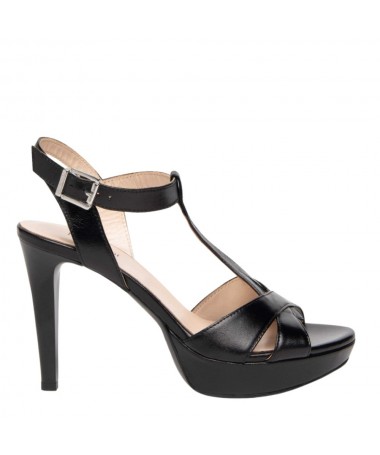 SANDALIA NERO GIARDINI E307230DE-100.