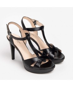 SANDALIA NERO GIARDINI E307230DE-100.