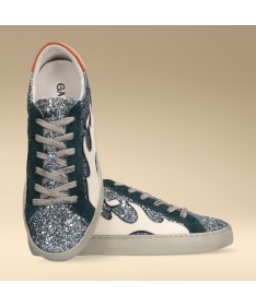 BIBI LOU GAMIN DEPORTIVA 050018GM GLITER PLATA.