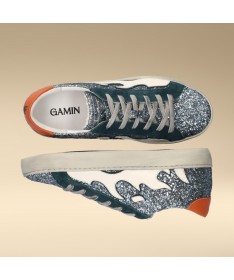 BIBI LOU GAMIN DEPORTIVA 050018GM GLITER PLATA.