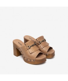 SANDALIA NERO GIARDINI E410420D-400 RIO CUOIO.