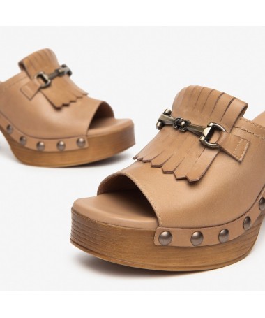 SANDALIA NERO GIARDINI E410420D-400 RIO CUOIO.