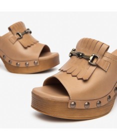 SANDALIA NERO GIARDINI E410420D-400 RIO CUOIO.