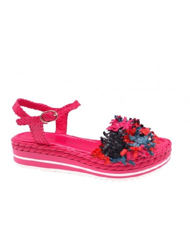 PONS QUINTANA 10713 FUCSIA MILAN TRENZADO.