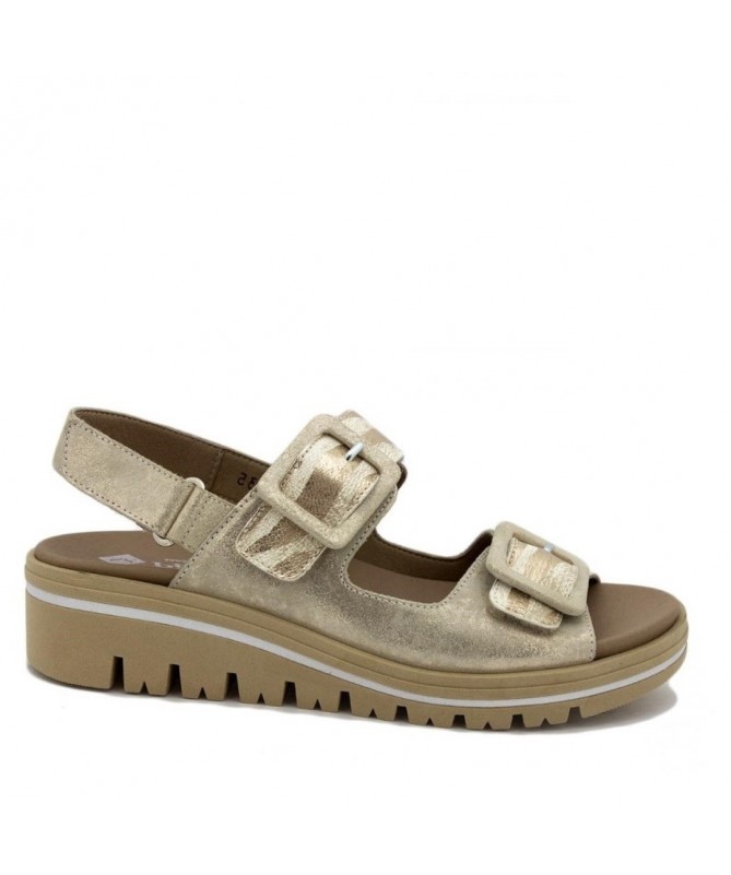 PIESANTO SANDALIA 240781 SATURNO BEIGE/ZEBRA.