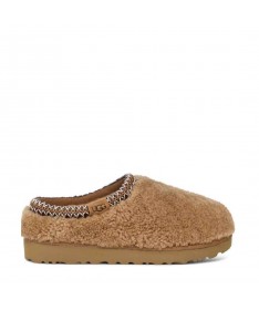 UGG ZUECO 1158356 MAXI CURLY TASMAN CHESTNUT.