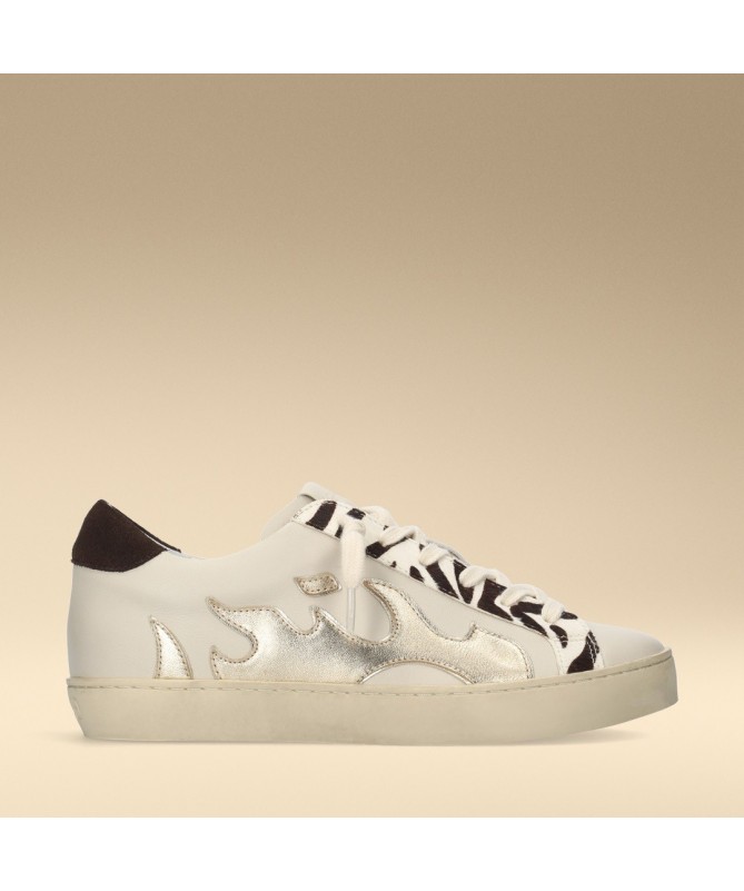 BIBI LOU GAMIN DEPORTIVA 100150GM PIEL OFF WHITE.