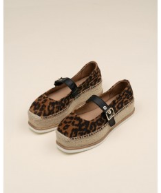 GAIMO MERCEDES MODELO IRENE BROWN + LEOPARDO.