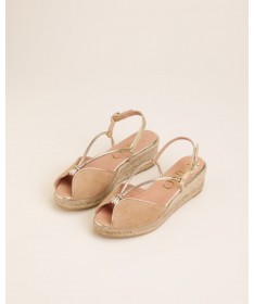 GAIMO SANDALIA MODELO CALIMA ANTE LEO METAL.