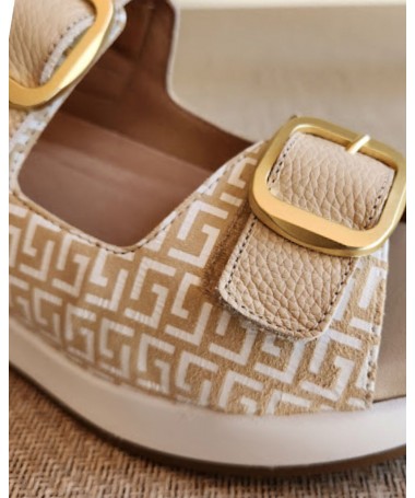 PIESANTO SANDALIA 250427 GEO/BRASIL/RAVAL BEIG.