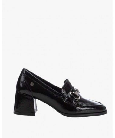 CARMELA 16195201 MOCASIN SERRAGE NEGRA.