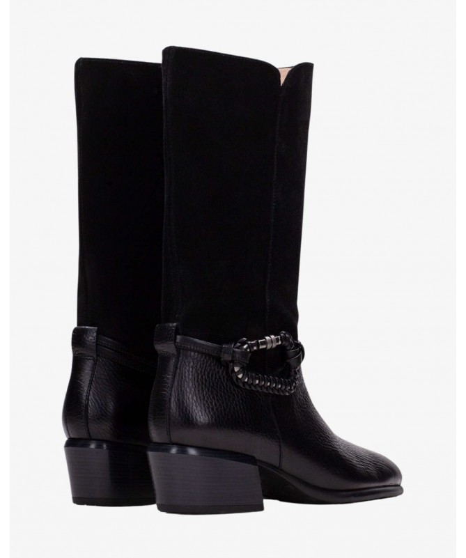 HISPANITAS BOTA VERONA HI254298 BOLERO-VELOUR BLA