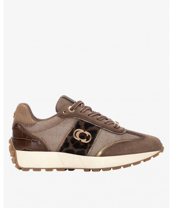 CARMELA 16270202 DEPORTIVA PIEL TAUPE.