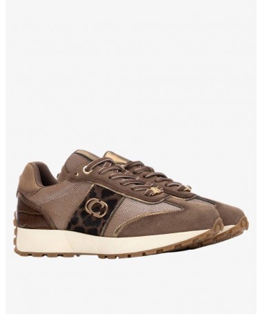 CARMELA 16270202 DEPORTIVA PIEL TAUPE.