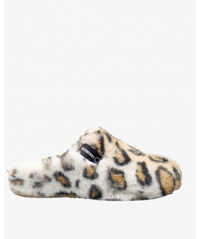 VERBENAS ZAPATILLA MODELO YORK FUR CARAMELO.