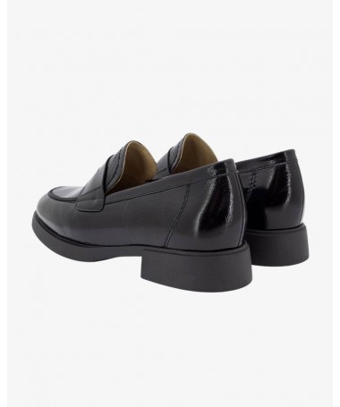 PIESANTO MOCASIN 245544 CHAROLUX NEGRO.