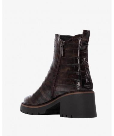 CARMELA 162563 BOTIN PIEL COCO MARRÓN.