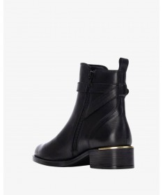 CARMELA 162475 BOTIN PIEL NEGRO.