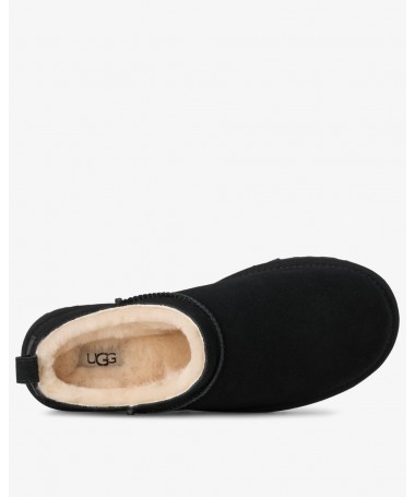 UGG ABOTINADO-ZUECO CLASSIC MICRO BLACK.