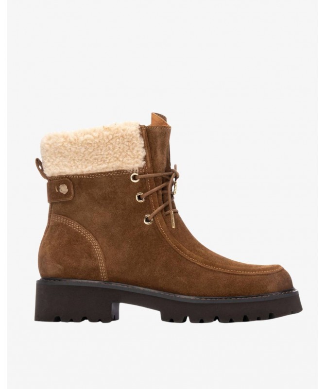 CARMELA 162717 BOTIN SERRAJE CAMEL.