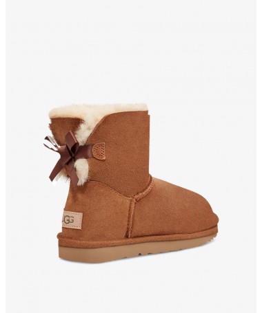 UGG BOTIN MINI BALEY BOW II 1016501 CHESTNUT.