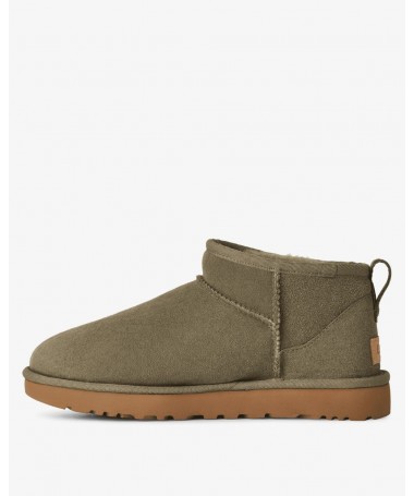 UGG BOTIN CLASSIC ULTRA MINI MOSS-GREEN AMPHORA.