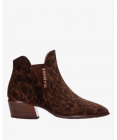 HISPANITAS BOTIN VERONA HI254383 LEOPARD AVELLANA.