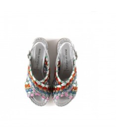 PONS QUINTANA 10709 PLATA MILAN TRENZADO.