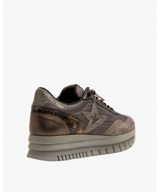 CETTI  ZAPATILLA MUJER C1259XL ANTE METAL OXIDO.