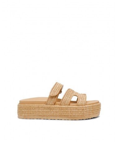 STEVE MADDEN BIGMISSILE SM11003773 NATURAL RAFIA.