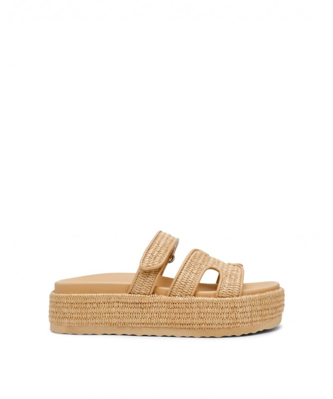 STEVE MADDEN BIGMISSILE SM11003773 NATURAL RAFIA.