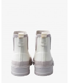 VERBENAS BOTINES MODELO LUA MATE OFF WHITE/GREIG