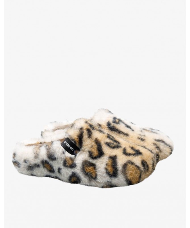 VERBENAS ZAPATILLA MODELO YORK FUR CARAMELO.