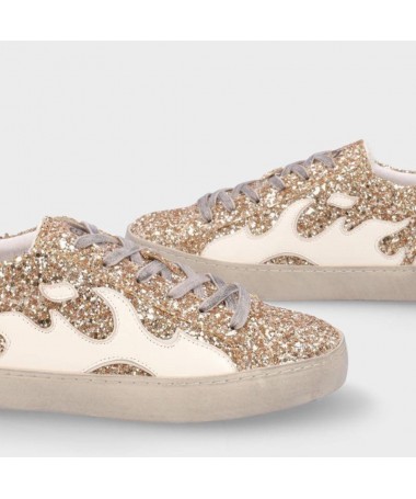 BIBI LOU GAMIN DEPORTIVA 050016GM GLITER ORO.