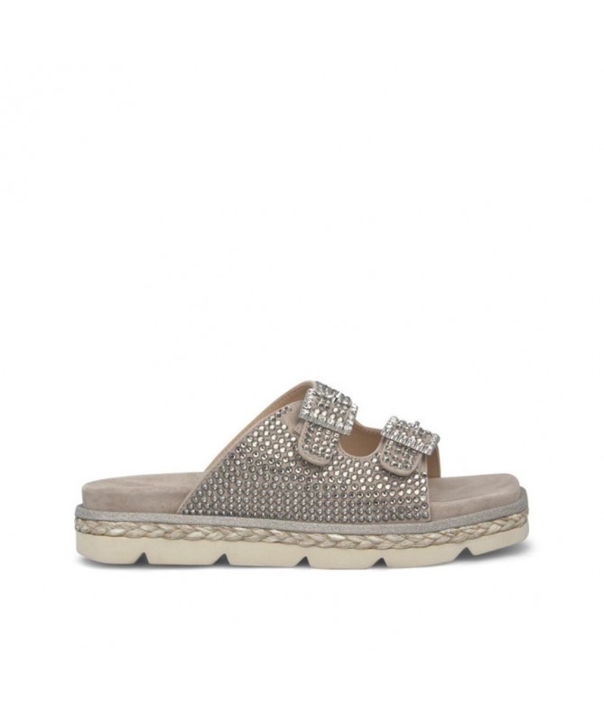 ALMA EN PENA SANDALIA V241040 SUEDE TAUPE.