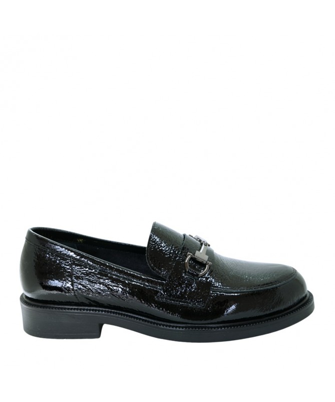 LINDSEY 40517 MOCASIN CHAROL NEGRO.