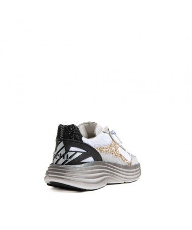 CETTI  ZAPATILLA C1347 AVIADOR BLANCO.