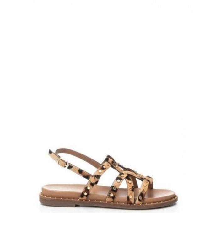CARMELA SANDALIA 162392 PIEL LEOPARDO.