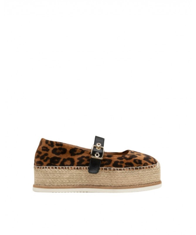 GAIMO MERCEDES MODELO IRENE BROWN + LEOPARDO.
