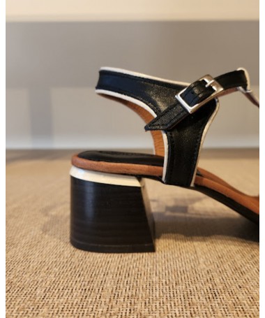 NEMONIC SANDALIA COMBI BLANCO.