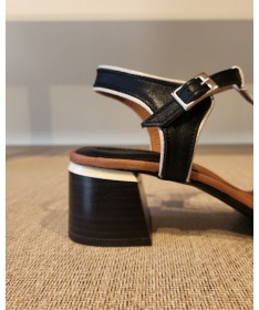 NEMONIC SANDALIA COMBI BLANCO.