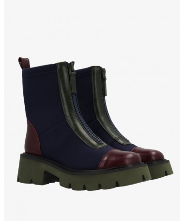 NOA HARMON 10052 BOTIN MULTICOLOR AZUL.