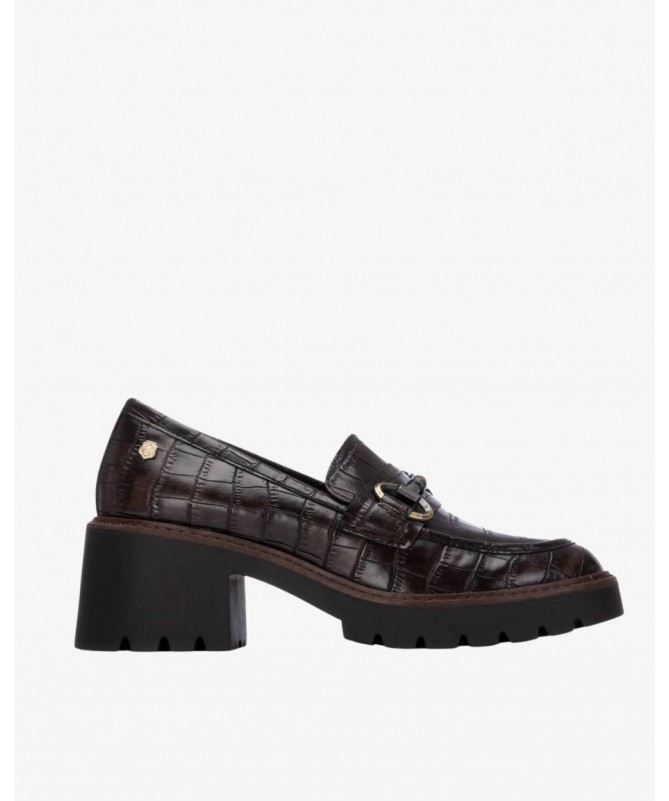 CARMELA 16256602 MOCASIN COCO MARRÓN.